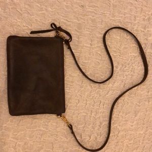Sm. Brown leather purse